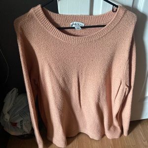Peach color sweater